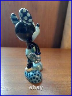 Disney Britto Blue Mickey Mouse Pop Art Figure Boxed Rare