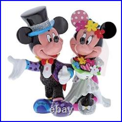 Disney Britto Mickey & Minnie Wedding New / Orig. Packaging Wedding Gift 4058179
