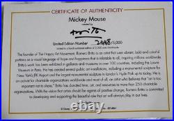 Disney Britto Mickey Mouse Love Limited Edition Large Figurine No2448