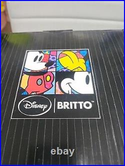 Disney Britto Mickey Mouse & Pluto Figurine Pluto 90th Anniversary 8.1 high UK