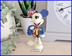 Disney Britto Mickey Mouse Winter Fun Figurine Rare Collectable Ornament
