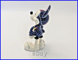 Disney Britto Mickey Mouse Winter Fun Figurine Rare Collectable Ornament
