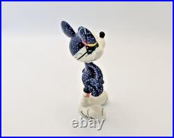 Disney Britto Mickey Mouse Winter Fun Figurine Rare Collectable Ornament