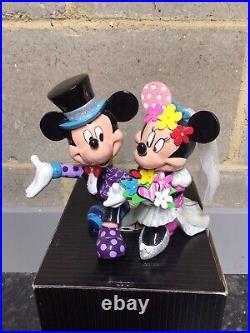 Disney Britto Mickey and Minnie Mouse Wedding