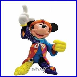 Disney Britto Sorcerer Mickey Mouse Statement Figurine 6007259 Fantasia New