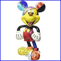 Disney By Britto'Modern Mickey Mouse' Figurine Rare Retired 2010 Brand New