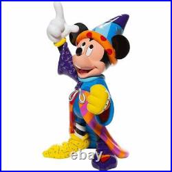 Disney By Britto Sorcerer Mickey Mouse 80th Anniversary Fantasia Resin Figurine