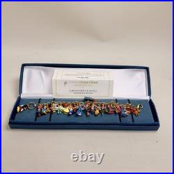 Disney Charm Bracelet with Dangle Charms Bradford Exchange