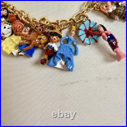 Disney Charm Bracelet with Dangle Charms Bradford Exchange