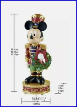Disney Christmas Mickey And Goofy Nutcracker Musical Light Up Decorations
