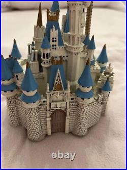 Disney Cinderella Castle Mickey & Minnie Mouse Hot Air Balloon Figurine 90's Box