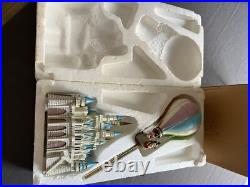 Disney Cinderella Castle Mickey & Minnie Mouse Hot Air Balloon Figurine 90's Box