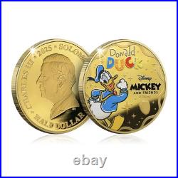 Disney Collectible Mickey Mouse & Friends Forever 2025 6 Gold Coin Collection Disney Collectible Mickey Mouse & Friends Forever 2025 6 Gold Coin Collection