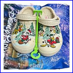 Disney Crocs Mickey Mouse and Friends Christmas Crocs Size M 7 W 9