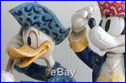 Disney Crossing the Delaware Jim Shore Mickey Mouse Donald Duck Goofy Figurines