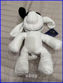 Disney Cruise Line DCL EVIE The DOG White Towel Plush Doll Mickey Mouse Ears DCL