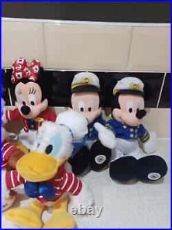 Disney Cruise Line Mickey Mouse And Friends Plush Set