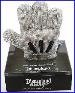 Disney Disneyland 60th Diamond Celebration Rhinestone Mickey Mouse Mitt Glove