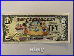 Disney Dollar 2009 $10 T Series Mickey Mouse