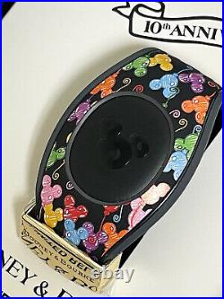 Disney Dooney & Bourke 10th Anniversary Balloons Limited Release MagicBand NEW
