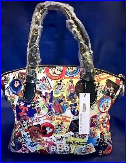 Disney Dooney & Bourke MICKEY MOUSE SATCHEL 90th CelebrationThrough The Years