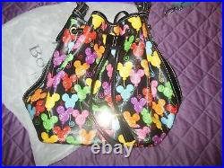 Disney Dooney & Bourke Mickey Mouse Balloons Cinch Bag