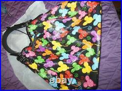 Disney Dooney & Bourke Mickey Mouse Balloons Cinch Bag