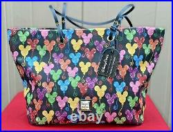 Disney Dooney & Bourke Mickey Mouse Balloons Tote 10th Anniversary NWT