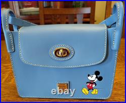 Disney Dooney & Bourke Mickey Mouse Crossbody Bag Purse Blue New witho Tags 2025