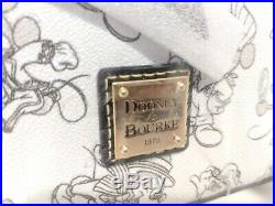 Disney Dooney & Bourke Mickey Mouse Sketchbook 90th Anniversary Crossbody Purse