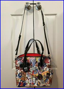 Disney Dooney & Bourke Mickey Mouse satchel 90th Through the Years purse bag