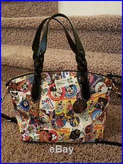 Disney Dooney & Bourke Mickey Mouse satchel 90th Through the Years purse bag