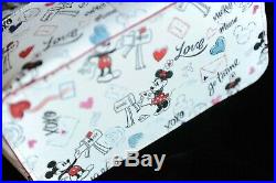 Disney Dooney and Bourke love letters, Mickey & Minnie Mouse, new with tags