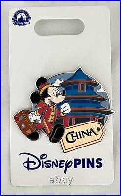 Disney EPCOT World Showcase ALL 11 Countries Mickey Mouse Pin Set BRAND NEW
