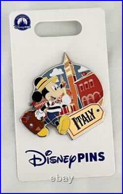 Disney EPCOT World Showcase ALL 11 Countries Mickey Mouse Pin Set BRAND NEW