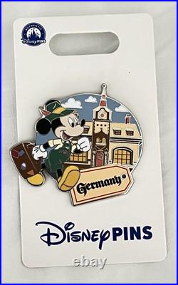 Disney EPCOT World Showcase ALL 11 Countries Mickey Mouse Pin Set BRAND NEW