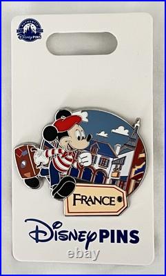 Disney EPCOT World Showcase ALL 11 Countries Mickey Mouse Pin Set BRAND NEW