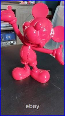 Disney Enchanting Collection Red Mickey Mouse Statue Figurine Now Retired Rare