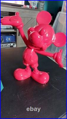 Disney Enchanting Collection Red Mickey Mouse Statue Figurine Now Retired Rare