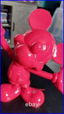 Disney Enchanting Collection Red Mickey Mouse Statue Figurine Now Retired Rare