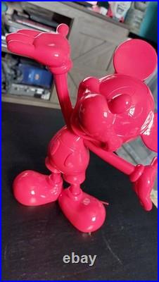 Disney Enchanting Collection Red Mickey Mouse Statue Figurine Now Retired Rare
