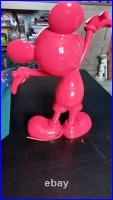Disney Enchanting Collection Red Mickey Mouse Statue Figurine Now Retired Rare