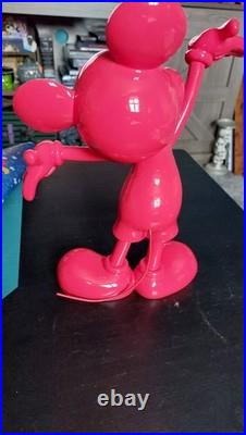 Disney Enchanting Collection Red Mickey Mouse Statue Figurine Now Retired Rare