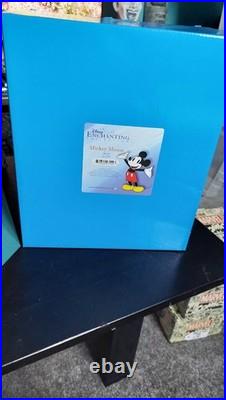 Disney Enchanting Collection Red Mickey Mouse Statue Figurine Now Retired Rare