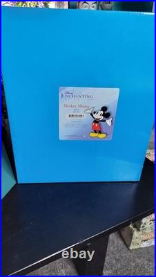 Disney Enchanting Collection Red Mickey Mouse Statue Figurine Now Retired Rare