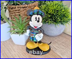 Disney Enchanting Collection Scottish Mickey Mouse Figurine A27151 Ornament