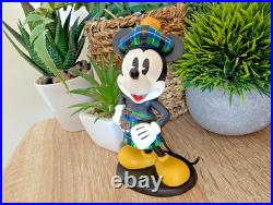 Disney Enchanting Collection Scottish Mickey Mouse Figurine A27151 Ornament