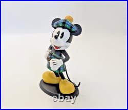Disney Enchanting Collection Scottish Mickey Mouse Figurine A27151 Ornament