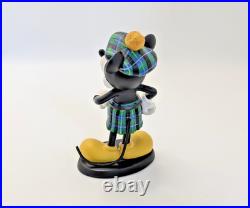 Disney Enchanting Collection Scottish Mickey Mouse Figurine A27151 Ornament