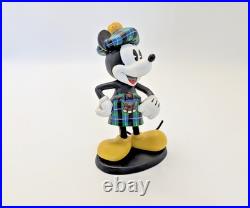 Disney Enchanting Collection Scottish Mickey Mouse Figurine A27151 Ornament
